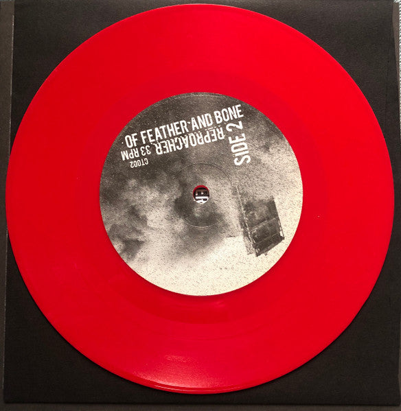 Of Feather And Bone / Reproacher Split (RED VINYL 7") | Mint (M) Mint (M) Get Cheap Vinyl