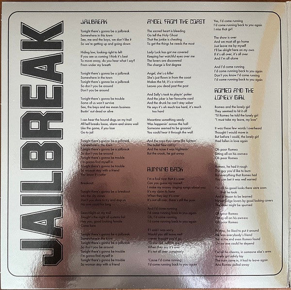 Jailbreak | Mint (M) Mint (M) Get Cheap Vinyl