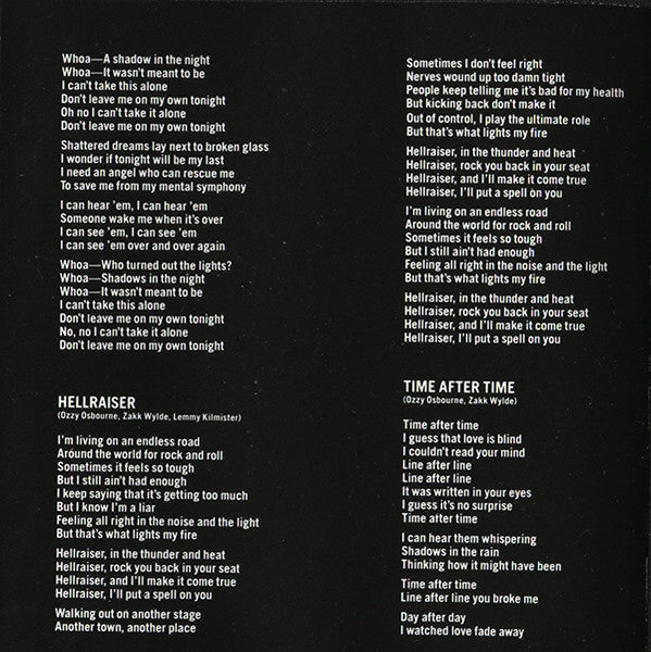 No More Tears (CD) | Near Mint- (NM-) Near Mint (NM or M-) Get Cheap Vinyl