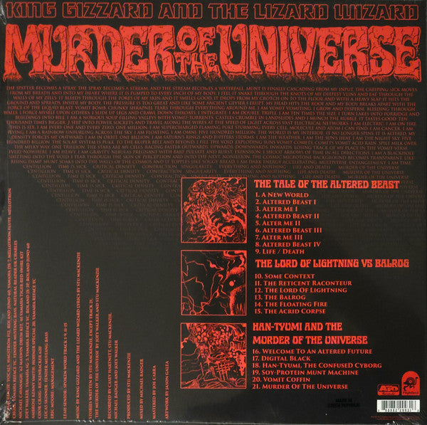 Murder Of The Universe (COLOR VINYL) | Near Mint (NM or M-) Near Mint (NM or M-) Get Cheap Vinyl
