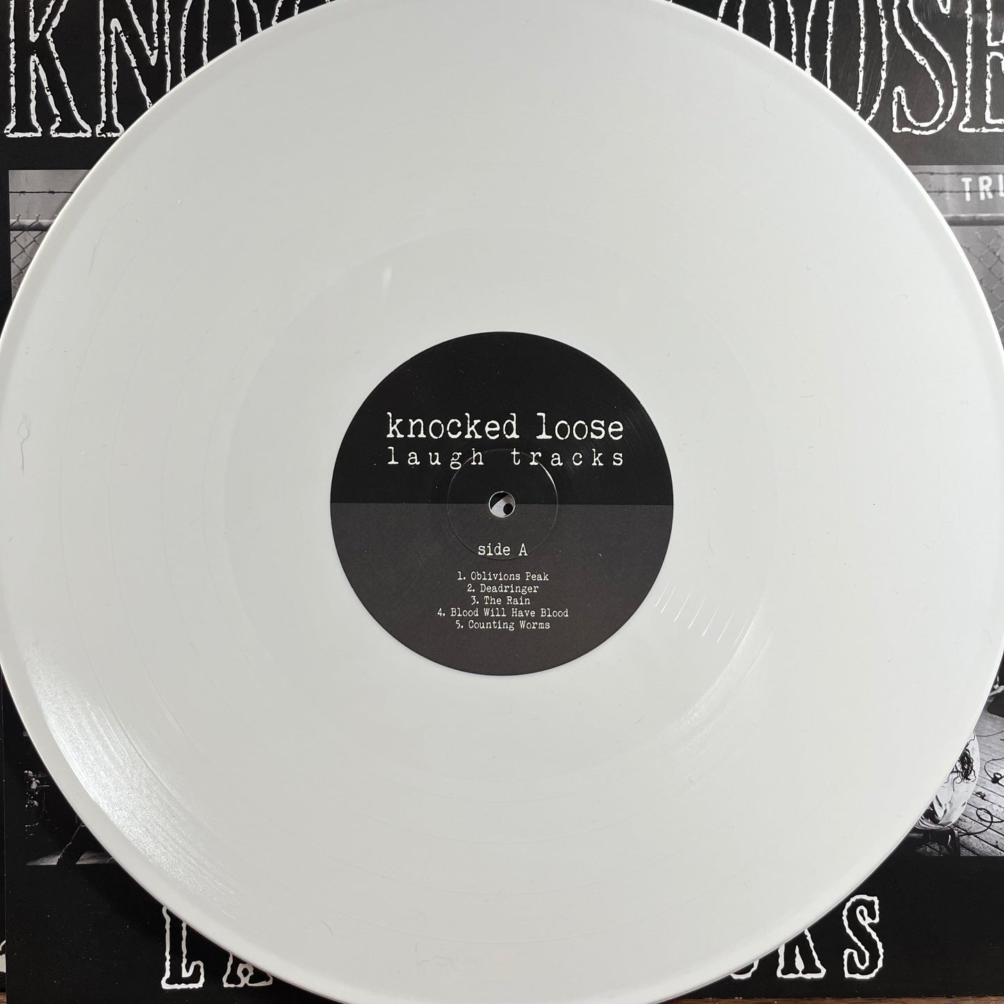 Laugh Tracks (SIGNED WHITE VINYL) | Near Mint (NM or M-) Near Mint (NM or M-) Get Cheap Vinyl