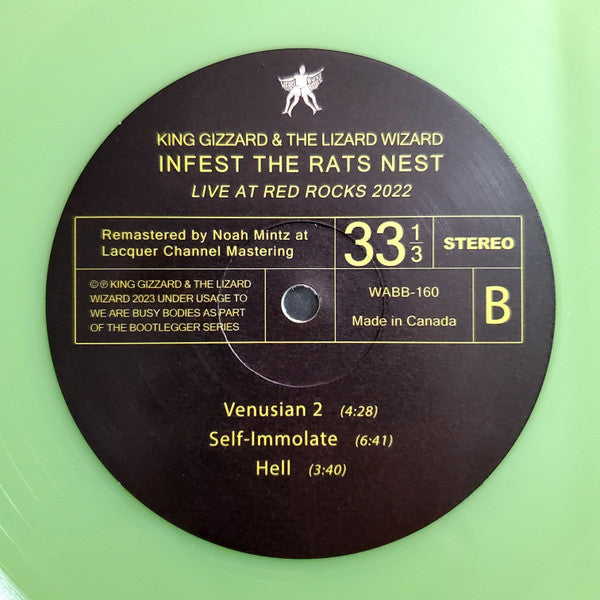 Infest The Rats Nest (Live At Red Rocks 2022) (VINYL) | Near Mint (NM) Mint (M) Get Cheap Vinyl