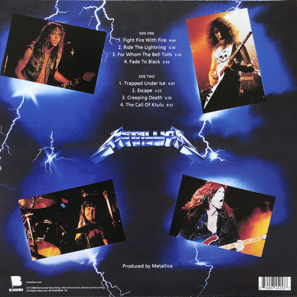 Ride The Lightning (BLUE VINYL) | Near Mint (NM or M-) Near Mint (NM or M-) Get Cheap Vinyl
