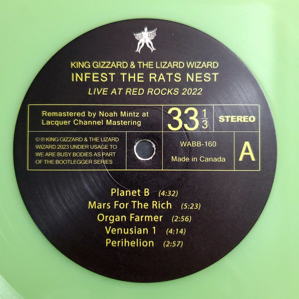 Infest The Rats Nest (Live At Red Rocks 2022) (VINYL) | Near Mint (NM) Mint (M) Get Cheap Vinyl