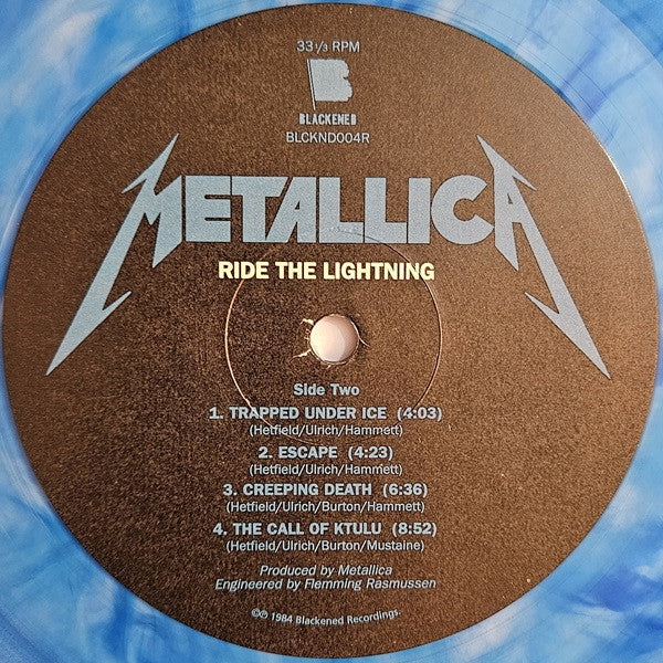 Ride The Lightning (BLUE VINYL) | Near Mint (NM or M-) Near Mint (NM or M-) Get Cheap Vinyl