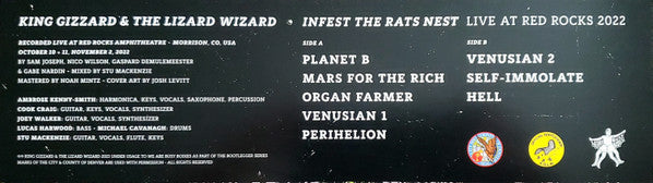Infest The Rats Nest (Live At Red Rocks 2022) (VINYL) | Near Mint (NM) Mint (M) Get Cheap Vinyl