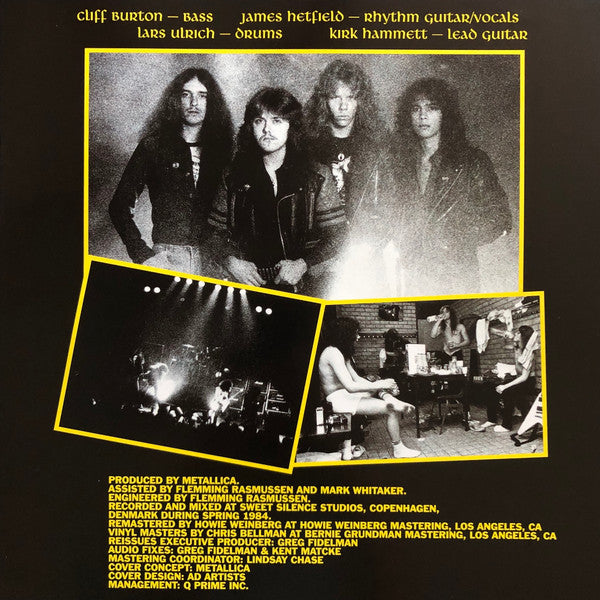 Ride The Lightning (BLUE VINYL) | Near Mint (NM or M-) Near Mint (NM or M-) Get Cheap Vinyl