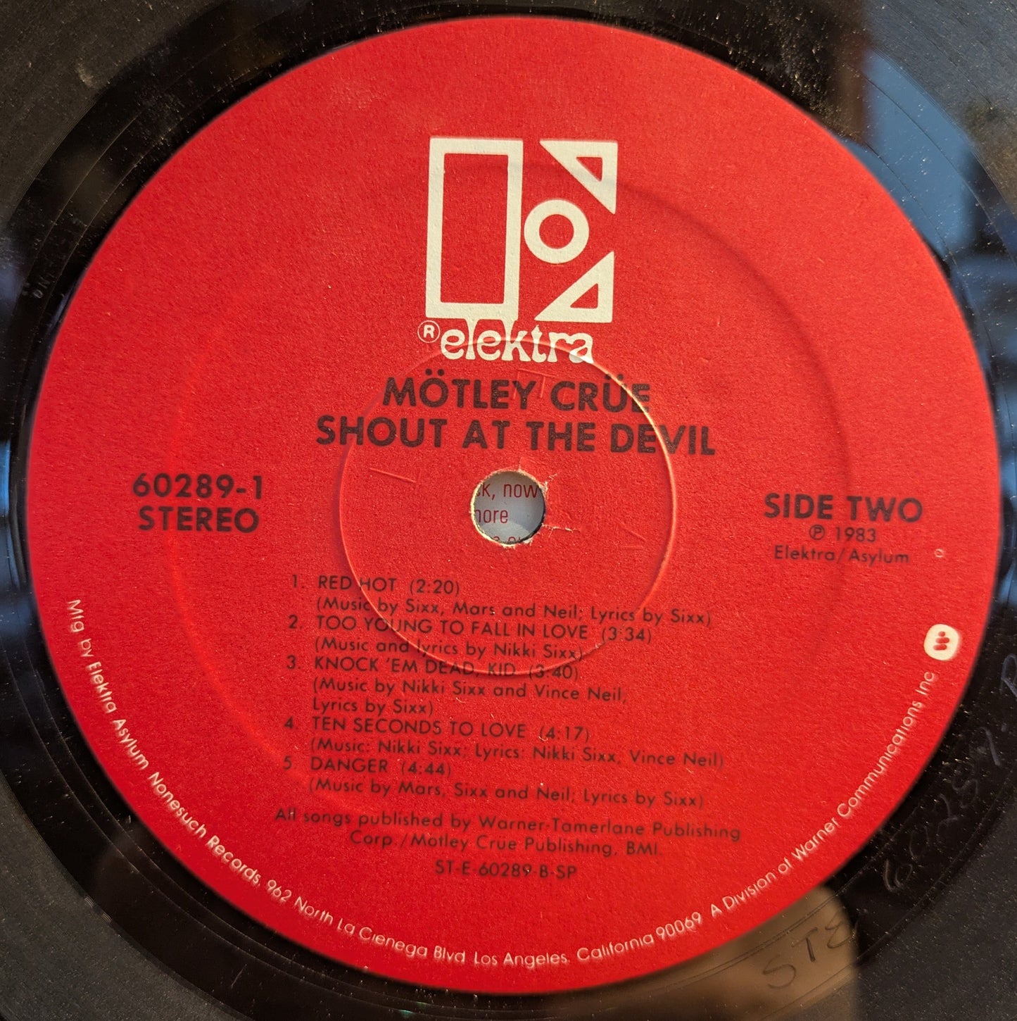 Shout At The Devil (VINYL) | Very Good Plus (VG+) Very Good (VG) Get Cheap Vinyl