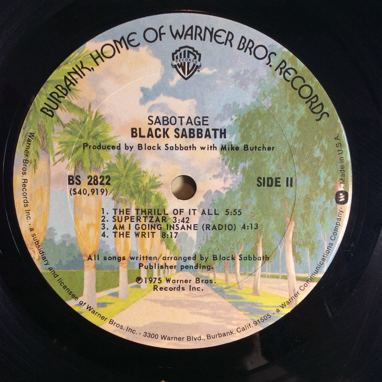Sabotage (VINYL) | Very Good Plus (VG+) Good Plus (G+) Get Cheap Vinyl