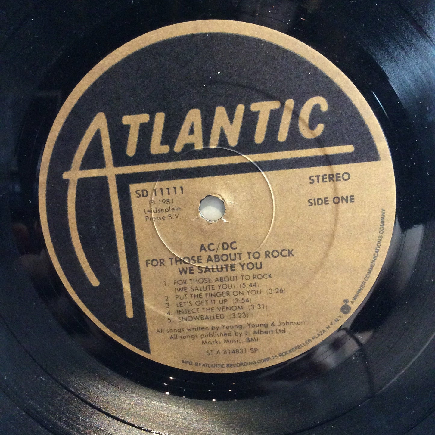 For Those About To Rock (We Salute You) (VINYL) | Very Good Plus (VG+) Very Good Plus (VG+) Get Cheap Vinyl