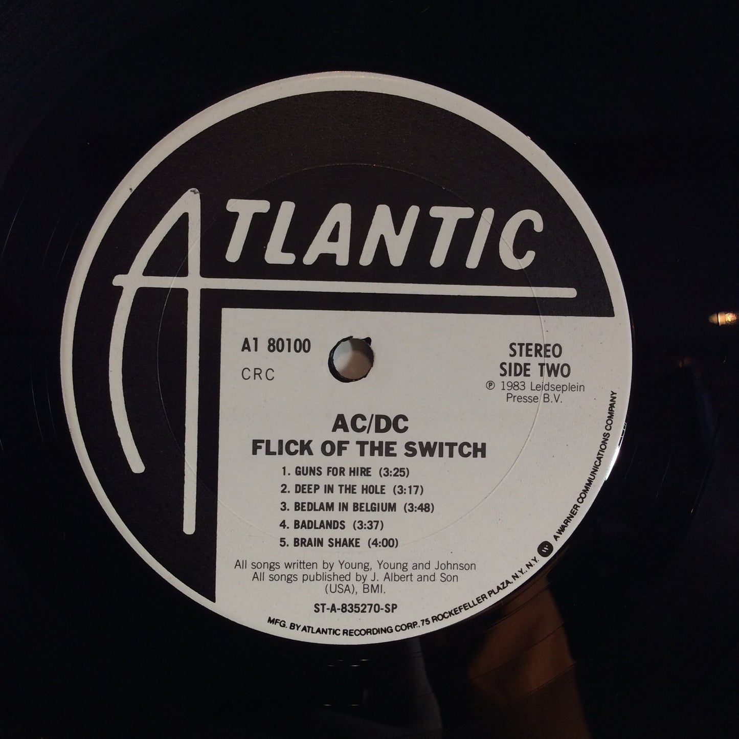 Flick Of The Switch (VINYL) | Very Good Plus (VG+) Near Mint (NM) Get Cheap Vinyl