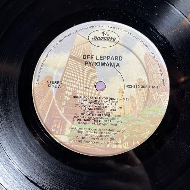 Pyromania (VINYL) | Very Good Plus (VG+) Excellent (EX) Get Cheap Vinyl