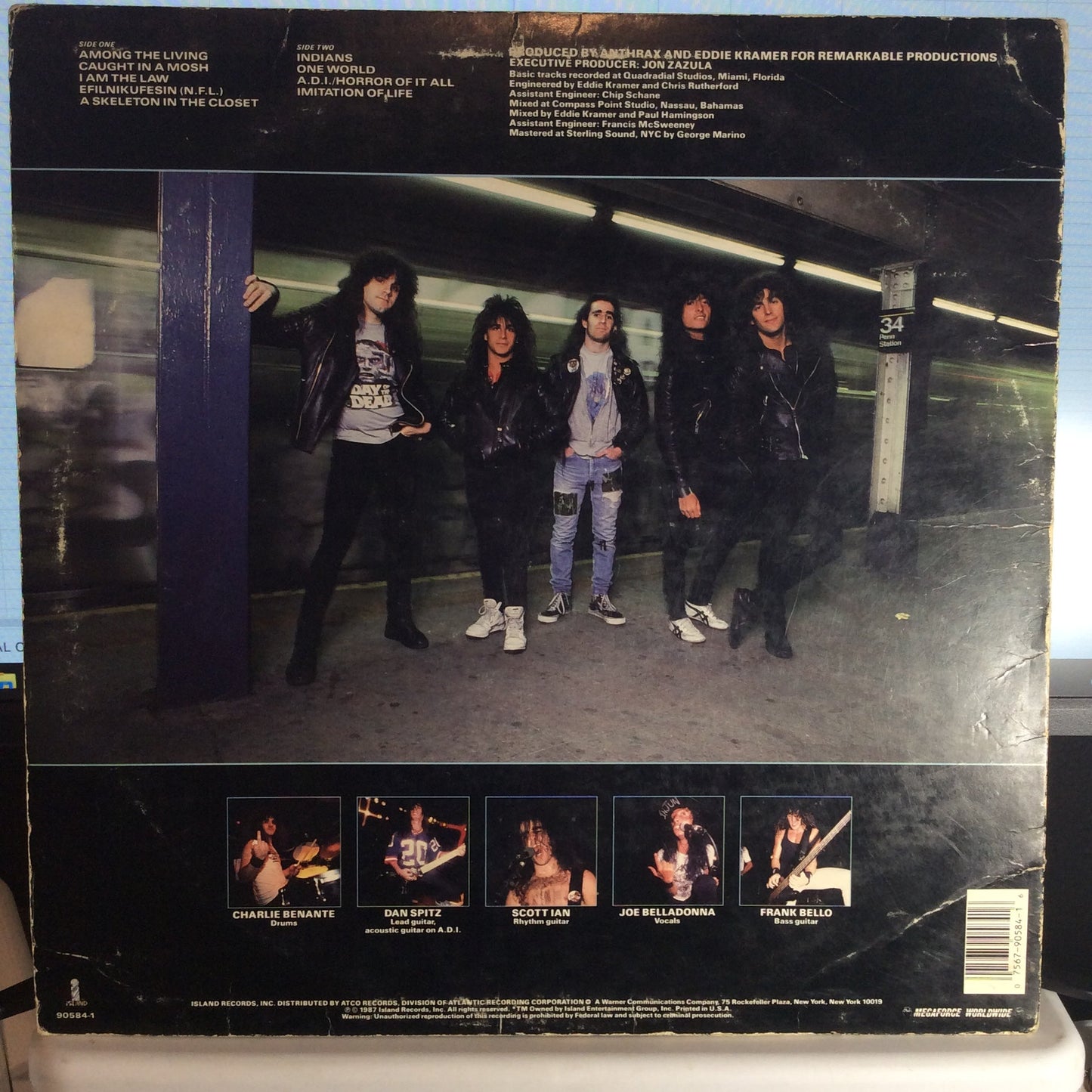 Among The Living (VINYL) | Very Good (VG) Good Plus (G+) Get Cheap Vinyl