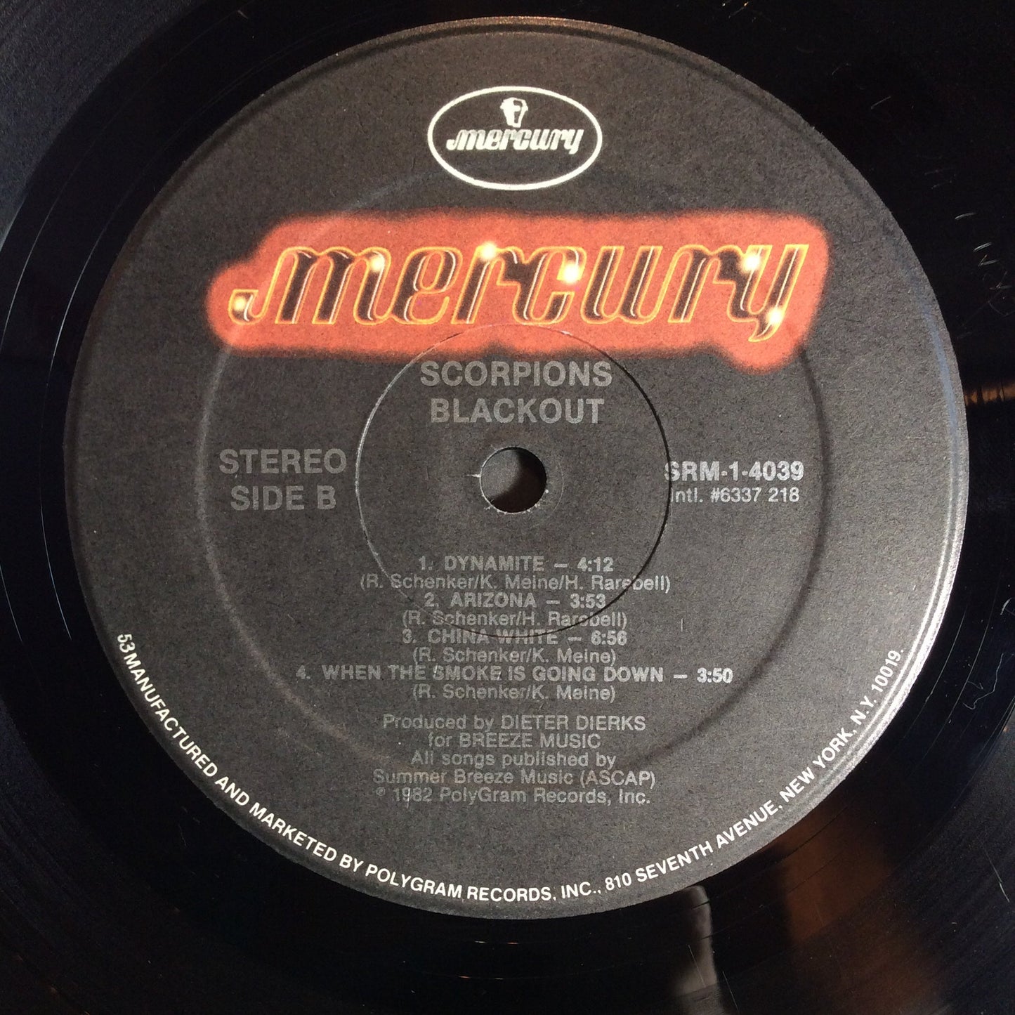 Blackout (VINYL) | Very Good (VG) Very Good Plus Plus (VG++) Get Cheap Vinyl