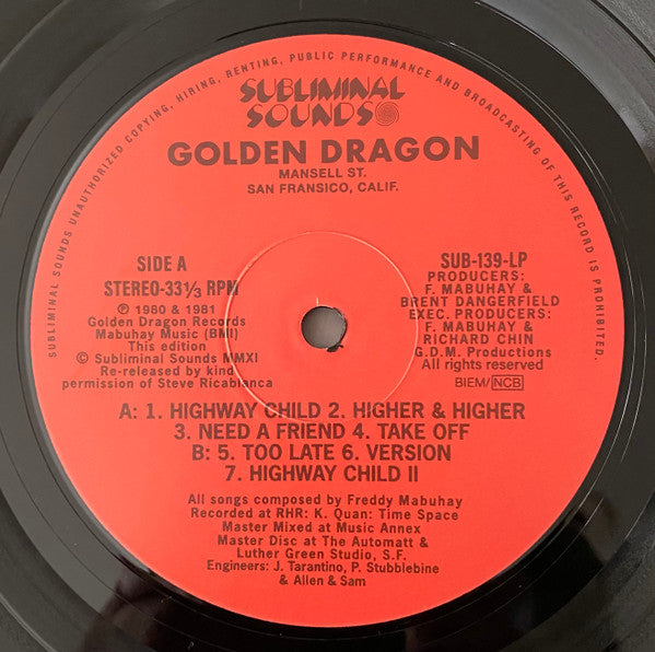 Golden Dragon | Mint (M) Mint (M) Get Cheap Vinyl