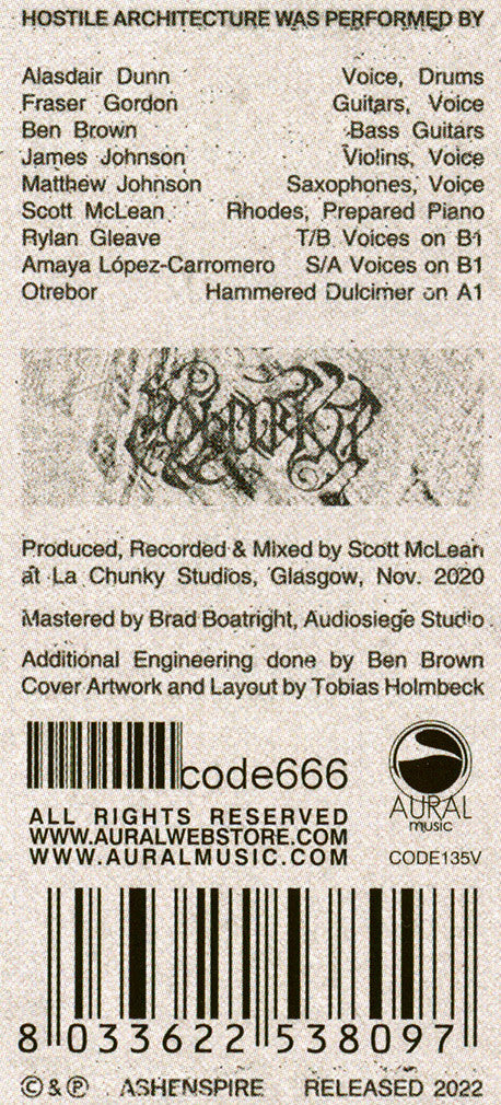 Hostile Architecture | Mint (M) Mint (M) Get Cheap Vinyl