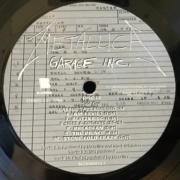 Garage Inc. | Mint (M) Mint (M) Get Cheap Vinyl