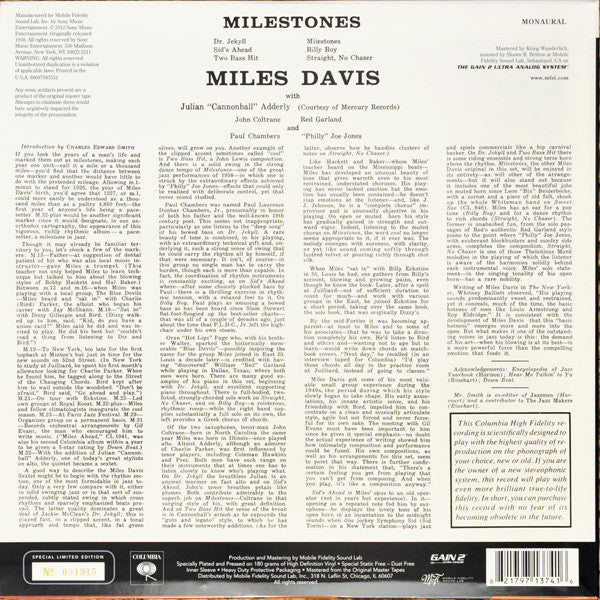Milestones | Mint (M) Mint (M) Get Cheap Vinyl
