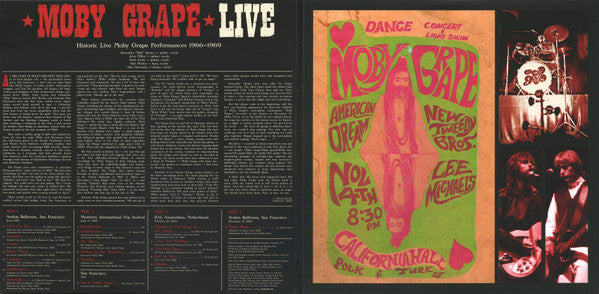Live (Historic Live Moby Grape Performances 1966-1969) | Mint (M) Mint (M) Get Cheap Vinyl
