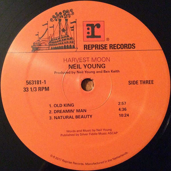 Neil Young Harvest Moon Reprise Records LP + LP, S/Sided, Etch + Album, RSD, RE Mint (M) Mint (M) Get Cheap Vinyl