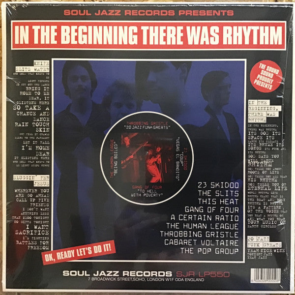 In The Beginning There Was Rhythm | Mint (M) Get Cheap Vinyl