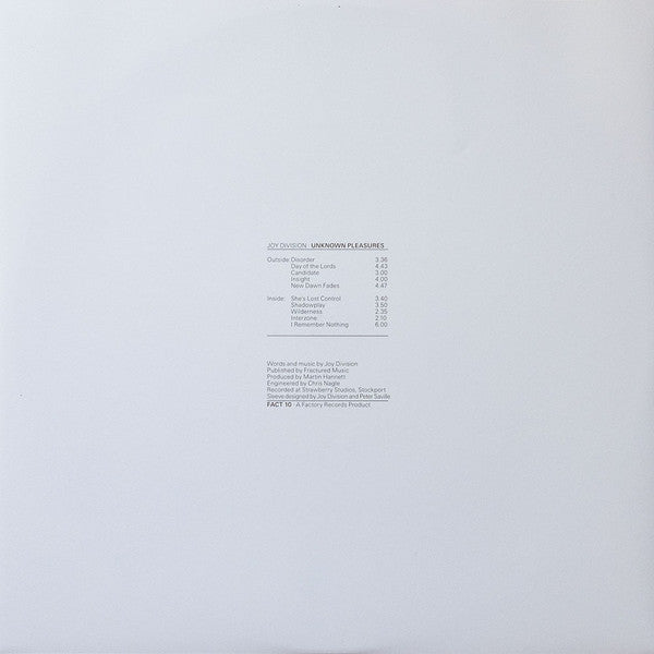 Unknown Pleasures | Mint (M) Mint (M) Get Cheap Vinyl