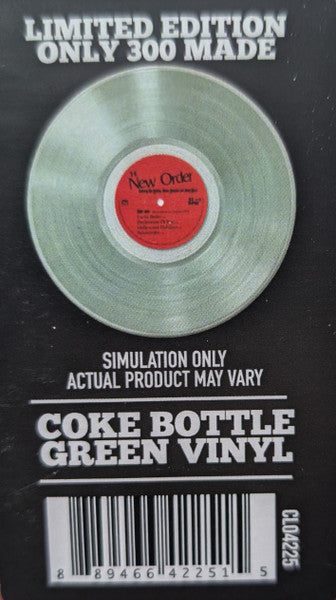 The New Order (COKE BOTTLE CLEAR VINYL) | Mint (M) Mint (M) Get Cheap Vinyl