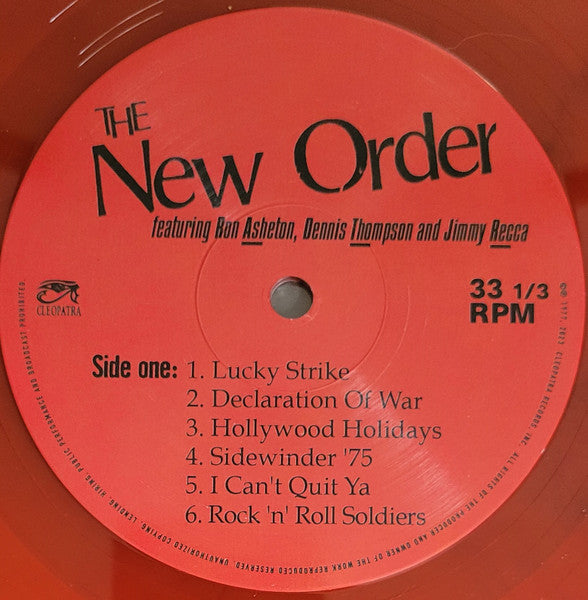 The New Order (RED MARBLE VINYL) | Mint (M) Mint (M) Get Cheap Vinyl