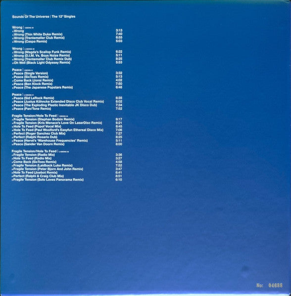 Sounds Of The Universe I The 12" Singles (BOX SET) | Mint (M) Mint (M) Get Cheap Vinyl