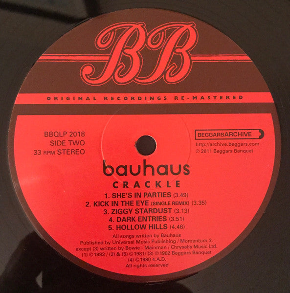 Best Of Bauhaus | Crackle | Mint (M) Mint (M) Get Cheap Vinyl