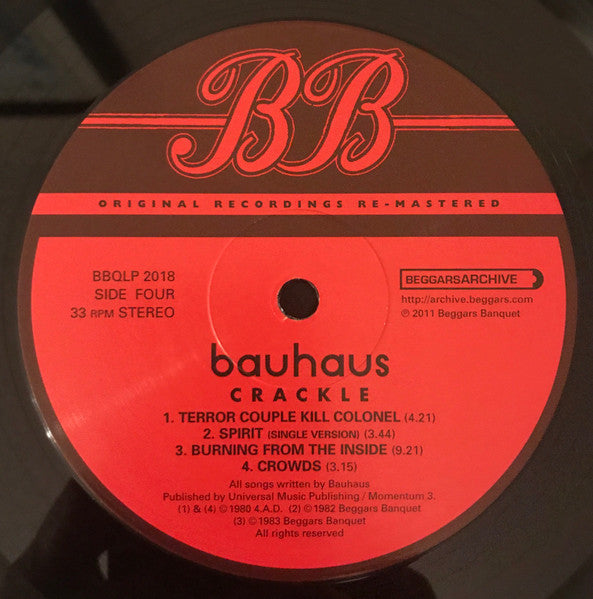 Best Of Bauhaus | Crackle | Mint (M) Mint (M) Get Cheap Vinyl