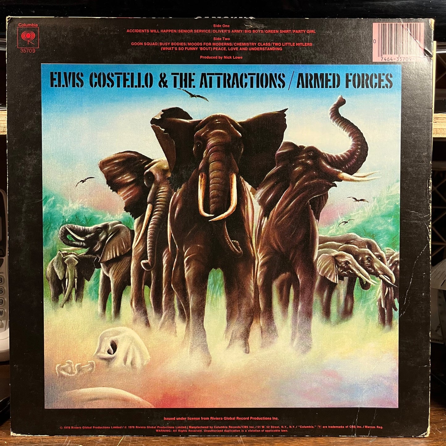 Armed Forces (VINYL) | Excellent+ (EX+) Excellent (EX) Get Cheap Vinyl