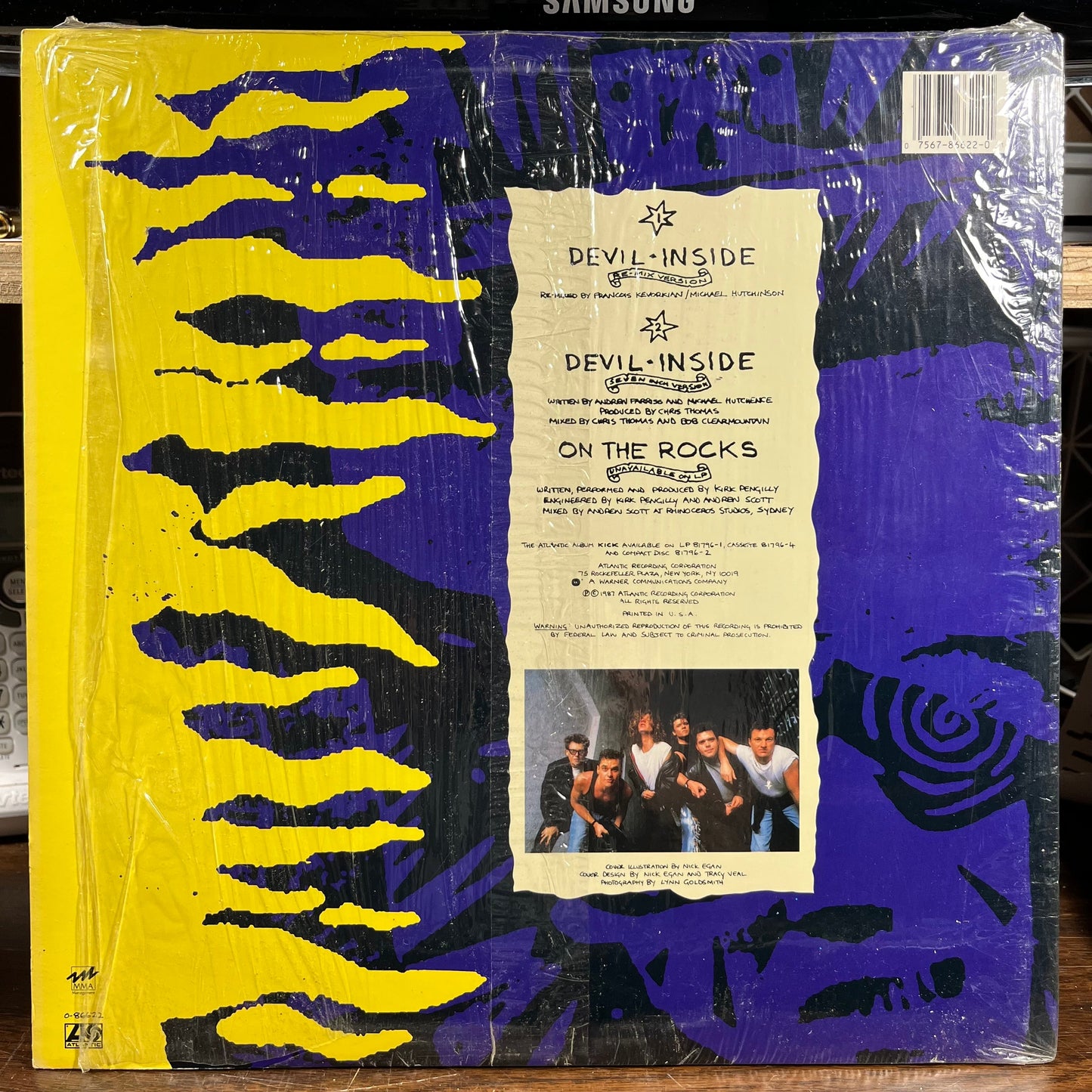 Devil Inside (Re-Mix Version) (VINYL) | Near Mint- (NM-) Near Mint (NM) Get Cheap Vinyl