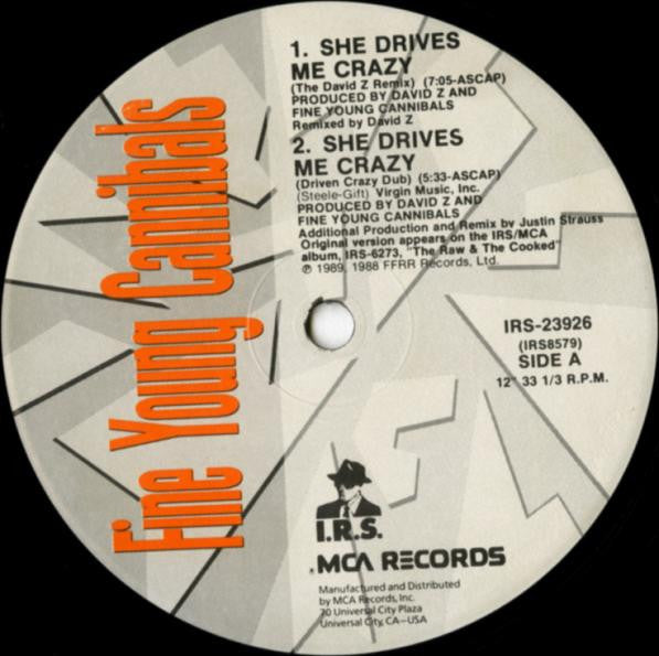 She Drives Me Crazy (VINYL) | Near Mint- (NM-) Generic Get Cheap Vinyl