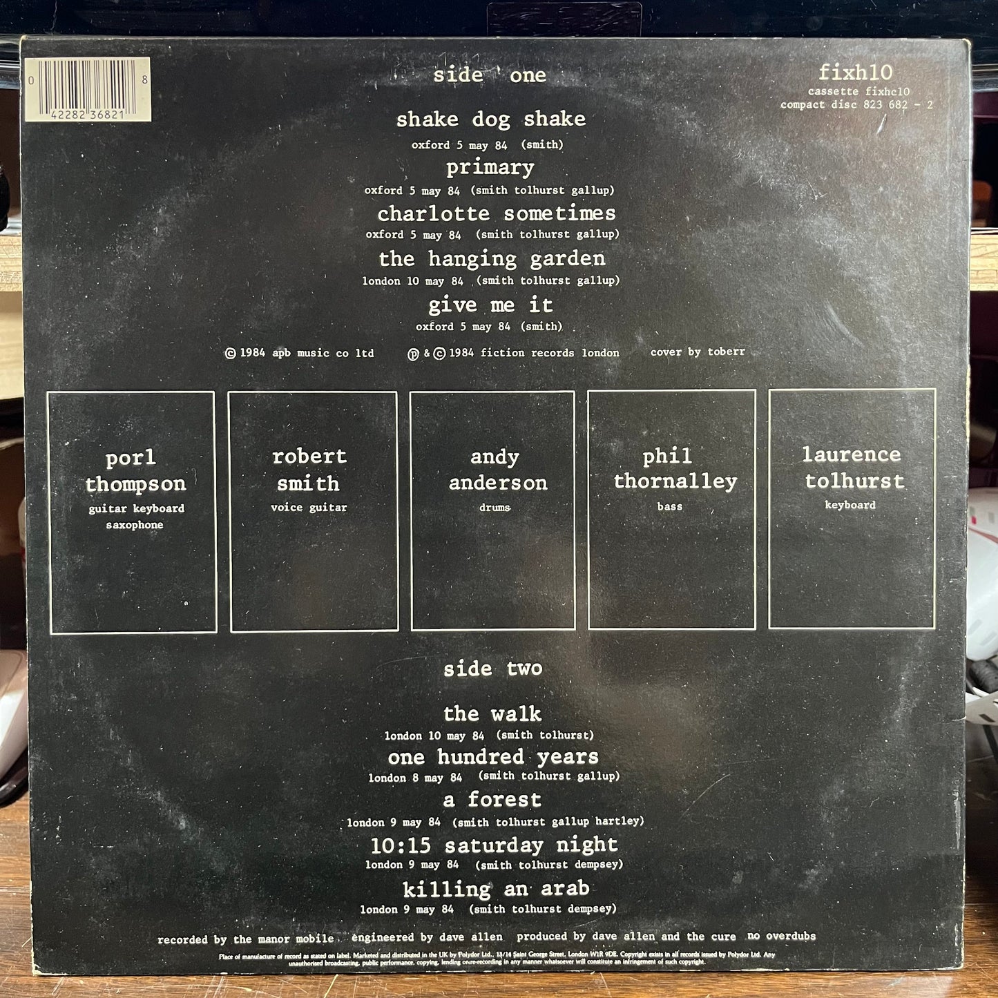 Concert (The Cure Live) (VINYL) | Near Mint- (NM-) Excellent (EX) Get Cheap Vinyl