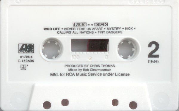 Kick *CASSETTE* | Near Mint (NM) Near Mint (NM) Get Cheap Vinyl