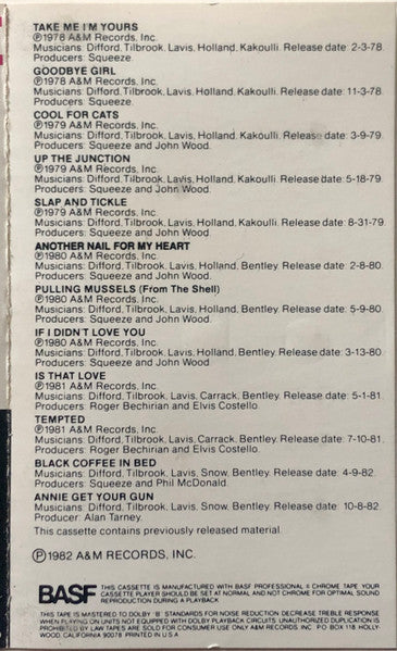 Singles - 45's And Under *CASSETTE* | Near Mint (NM) Near Mint (NM) Get Cheap Vinyl
