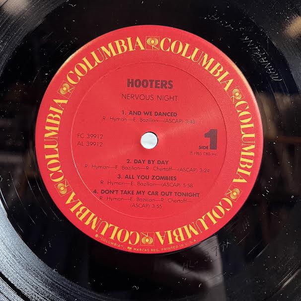 Nervous Night (VINYL) | Near Mint (NM) Excellent (EX) Get Cheap Vinyl