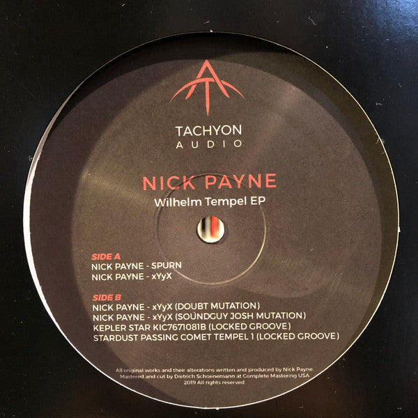 Wilhelm Tempel EP | Mint (M) Generic Get Cheap Vinyl