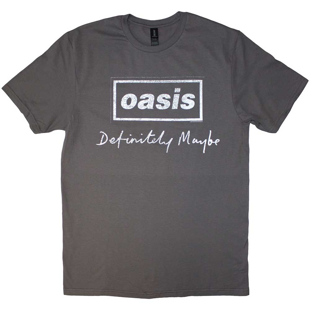 Definitely Maybe Distressed Text Logo | Men's | Get Cheap Vinyl