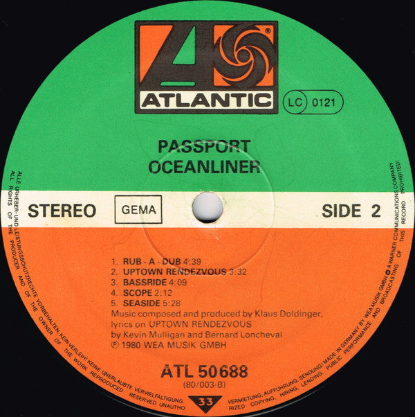 Oceanliner | Near Mint (NM) Very Good Plus (VG+) Get Cheap Vinyl