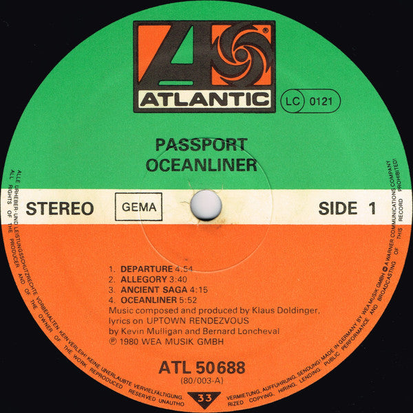 Oceanliner | Near Mint (NM) Very Good Plus (VG+) Get Cheap Vinyl