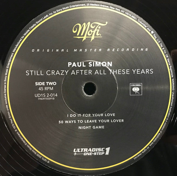 Still Crazy After All These Years | Mint (M) Mint (M) Get Cheap Vinyl