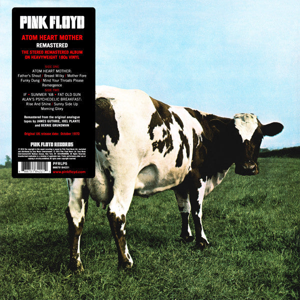 Pink Floyd Atom Heart Mother Pink Floyd Records LP, Album, RE, RM, 180 Mint (M) Mint (M) Get Cheap Vinyl