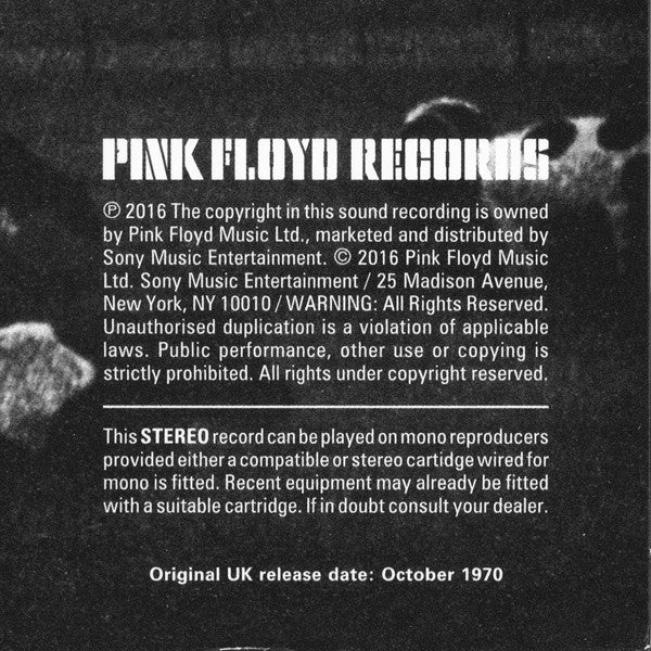 Pink Floyd Atom Heart Mother Pink Floyd Records LP, Album, RE, RM, 180 Mint (M) Mint (M) Get Cheap Vinyl