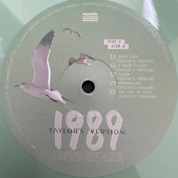 1989 (Taylor's Version 2LP Green Vinyl) | Mint (M) Mint (M) Get Cheap Vinyl