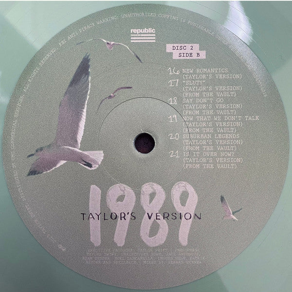 1989 (Taylor's Version 2LP Green Vinyl) | Mint (M) Mint (M) Get Cheap Vinyl