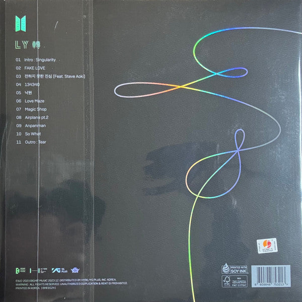 Love Yourself 轉 'Tear' (WHITE) | Mint (M) Mint (M) Get Cheap Vinyl