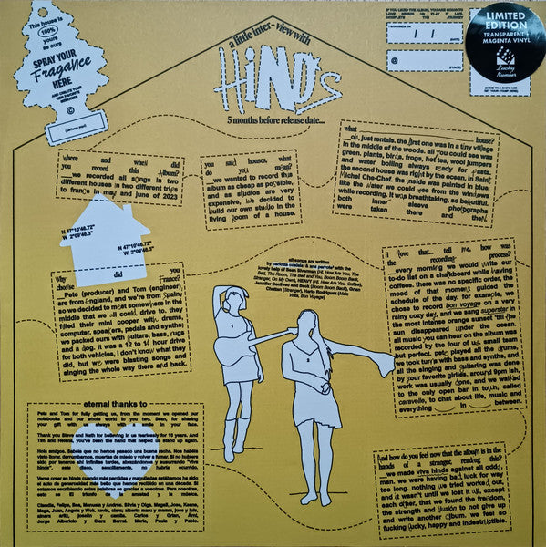 Viva Hinds (PINK IN TRANSPARENT VINYL) | Mint (M) Mint (M) Get Cheap Vinyl