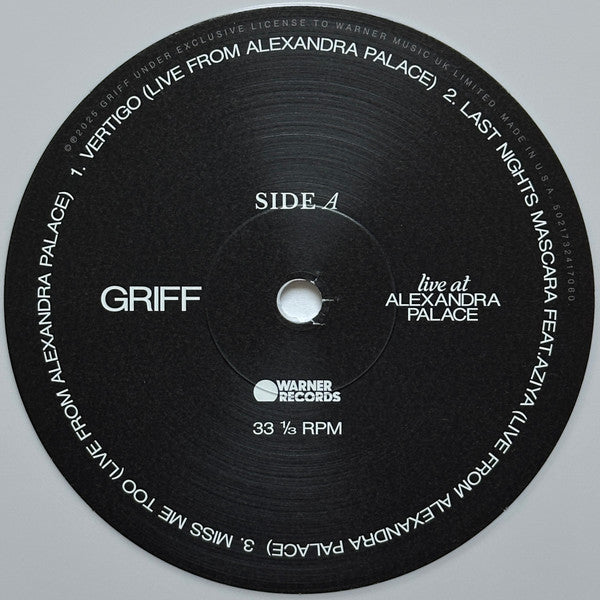 Live From Alexandra Palace (2025 RSD WHITE VINYL) | Mint (M) Mint (M) Get Cheap Vinyl
